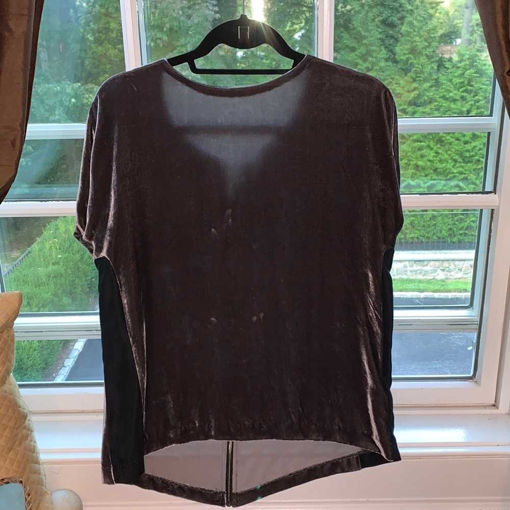 Eliot Velour Zip Shirt